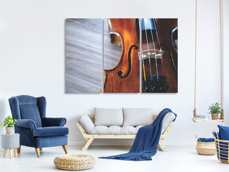 3-piece-canvas-print-close-up-violin-ii