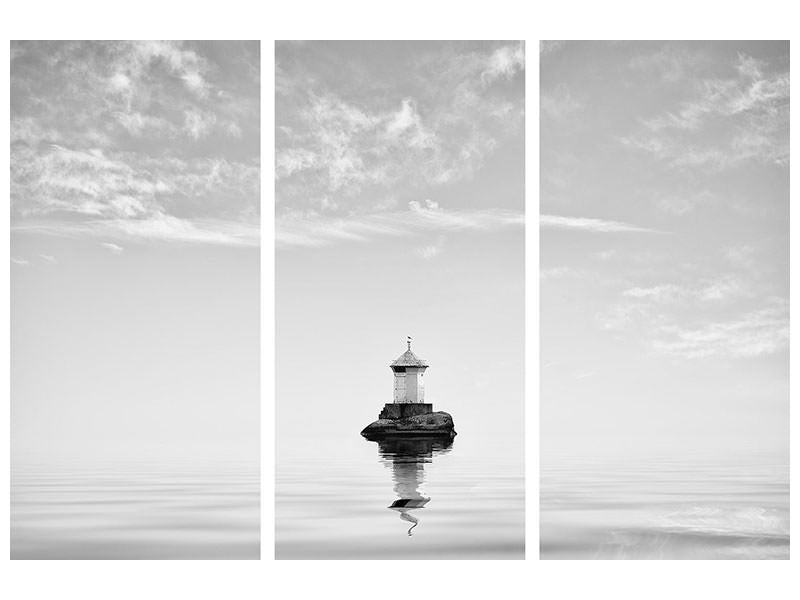 3-piece-canvas-print-lighthouse-in-mist