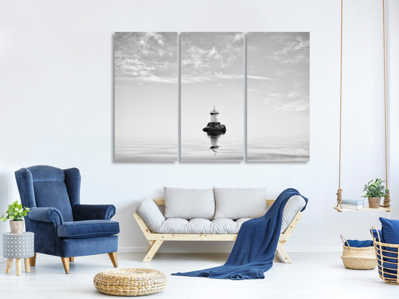 3-piece-canvas-print-lighthouse-in-mist