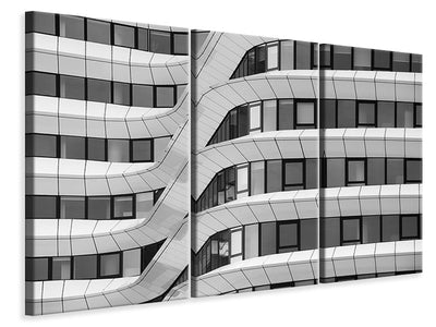 3-piece-canvas-print-wavy-facade