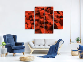 4-piece-canvas-print-3d-square