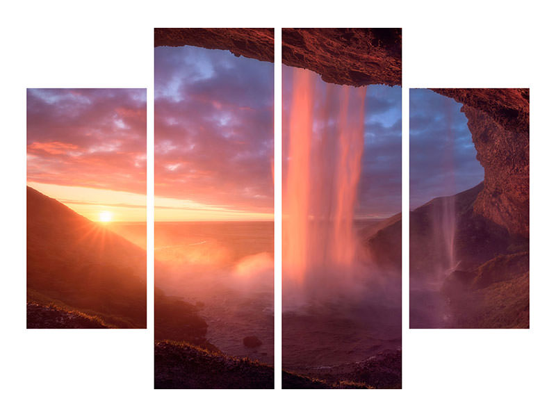 4-piece-canvas-print-a-wall-of-flames