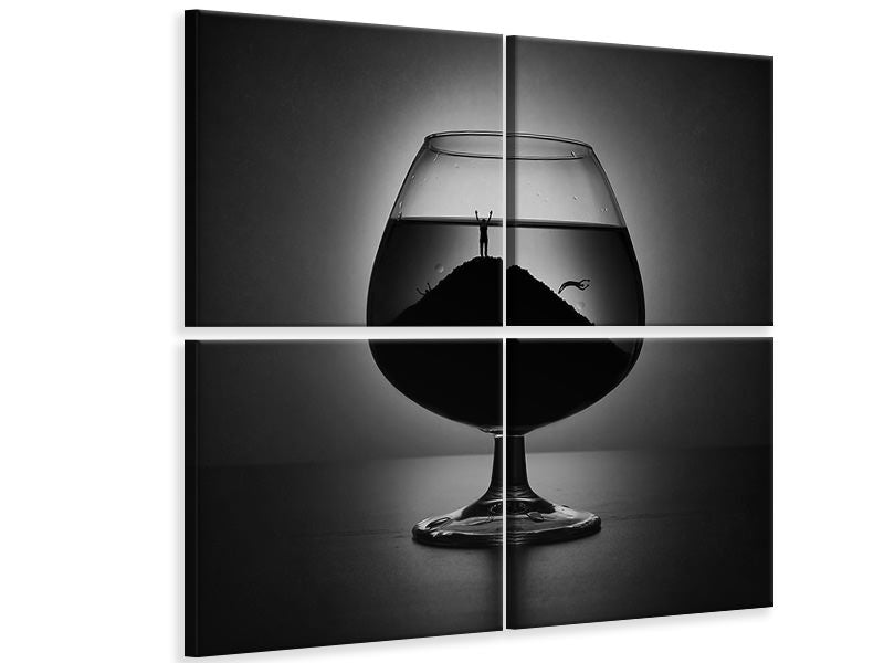 4-piece-canvas-print-alcoholism