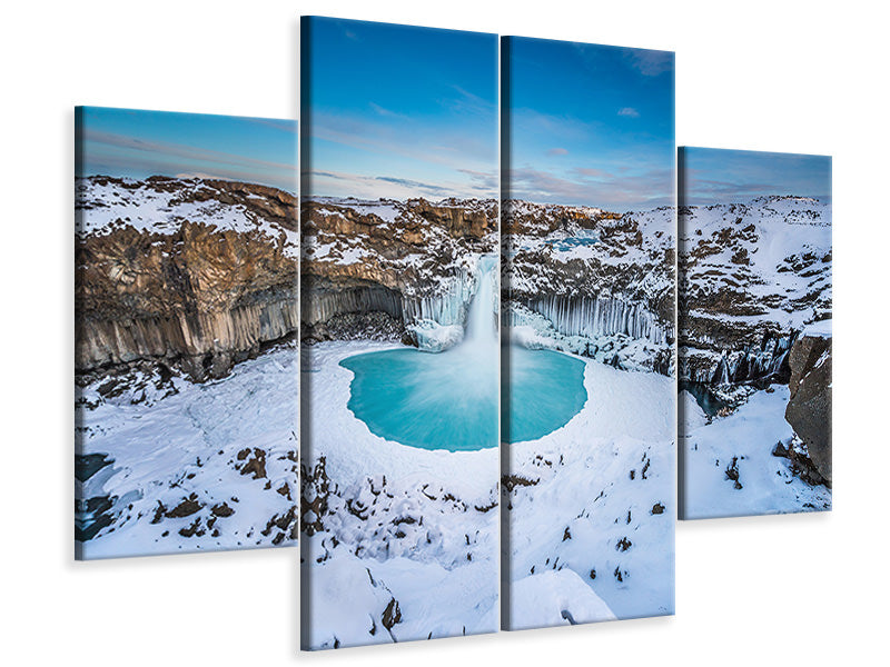 4-piece-canvas-print-aldeyjarfoss-the-wide-view
