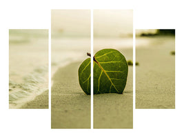 4-piece-canvas-print-beach-leaf