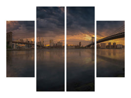 4-piece-canvas-print-between-bridges