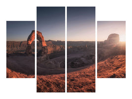 4-piece-canvas-print-delicate-light