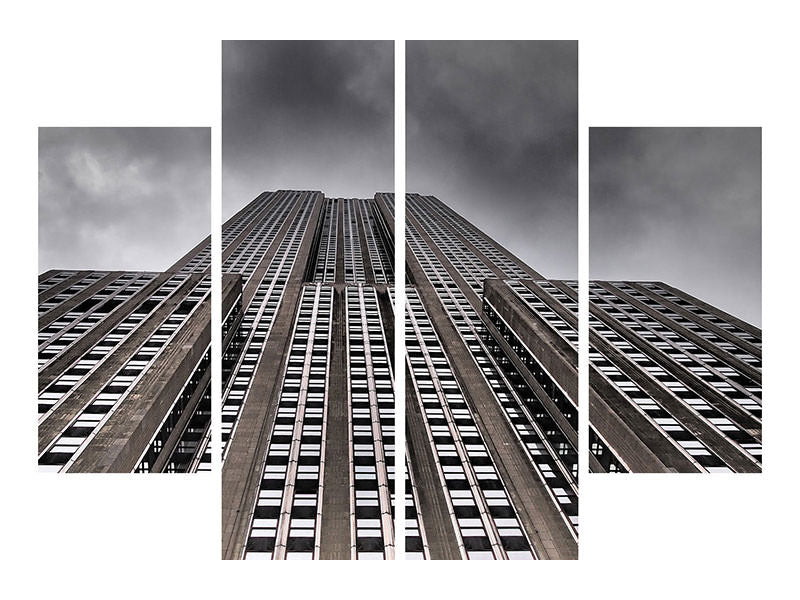 4-piece-canvas-print-empire-state-building-ii