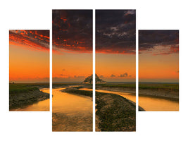 4-piece-canvas-print-evening-light-a