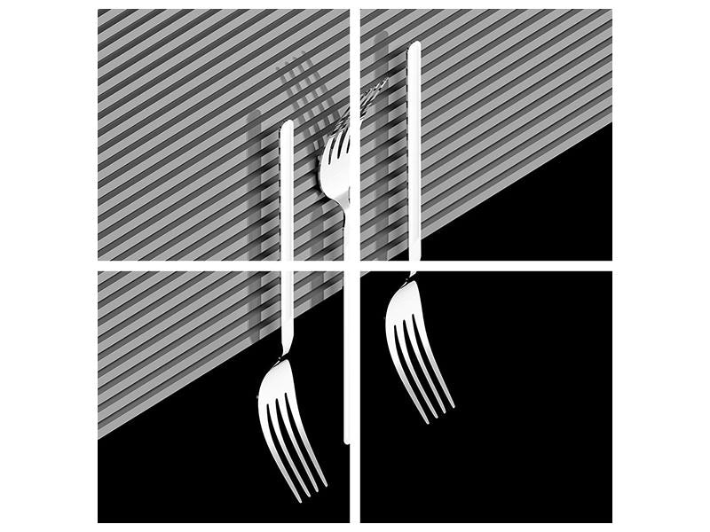 4-piece-canvas-print-fork-a