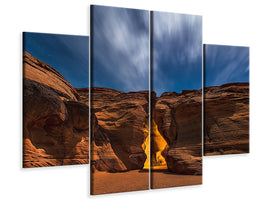 4-piece-canvas-print-moonlight-over-antelope-canyon