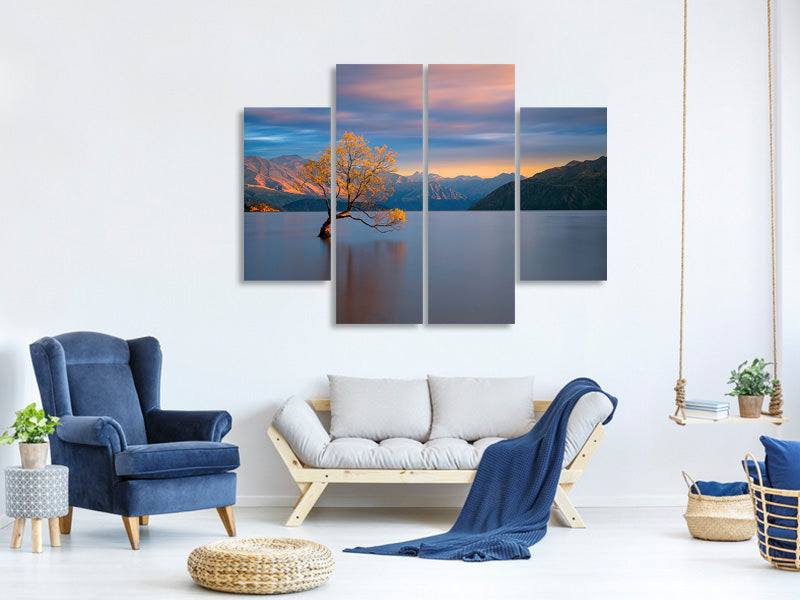 4-piece-canvas-print-morning-glow