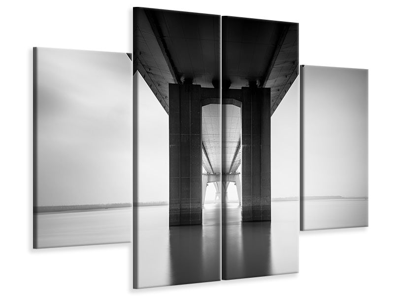 4-piece-canvas-print-nanjing-yangtze-river-bridge