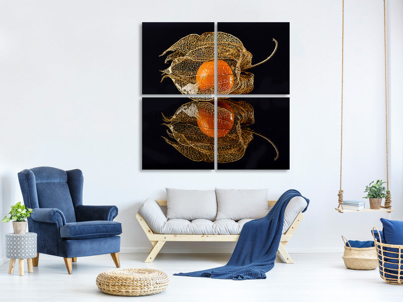 4-piece-canvas-print-physalis