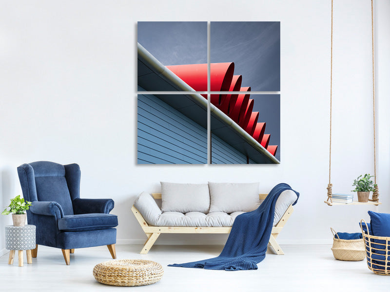 4-piece-canvas-print-shout