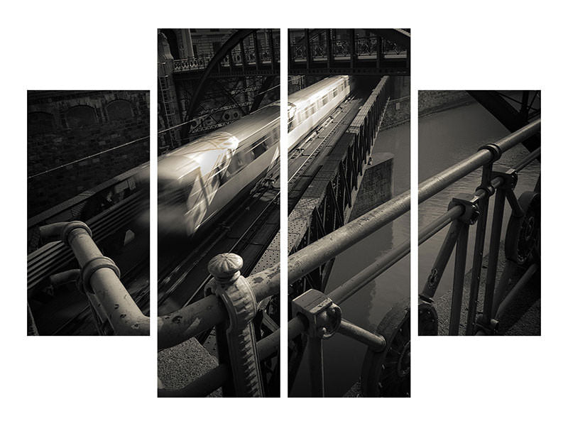 4-piece-canvas-print-the-fast-line