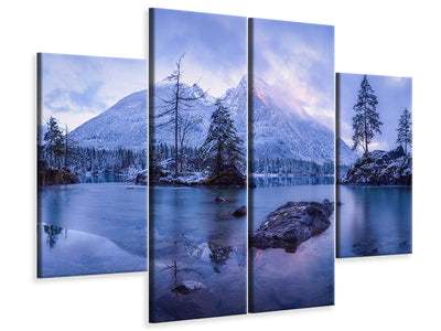 4-piece-canvas-print-the-frozen-mountain