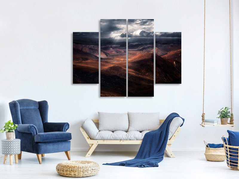 4-piece-canvas-print-the-highland-of-the-holy-light