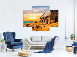 4-piece-canvas-print-the-little-church