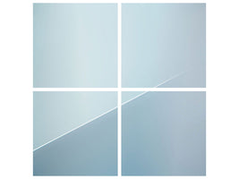 4-piece-canvas-print-the-white-line