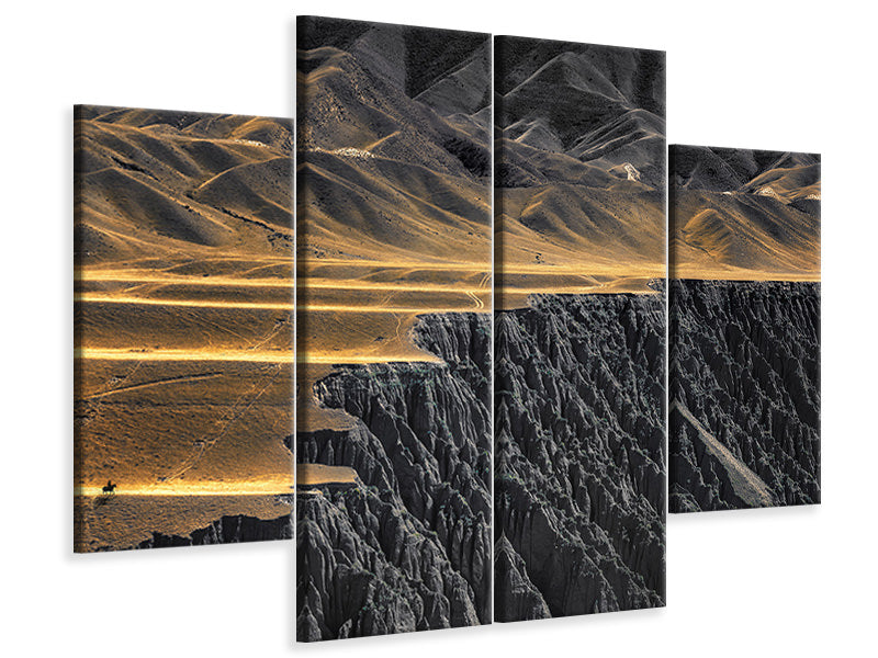 4-piece-canvas-print-the-wrinkles-of-god