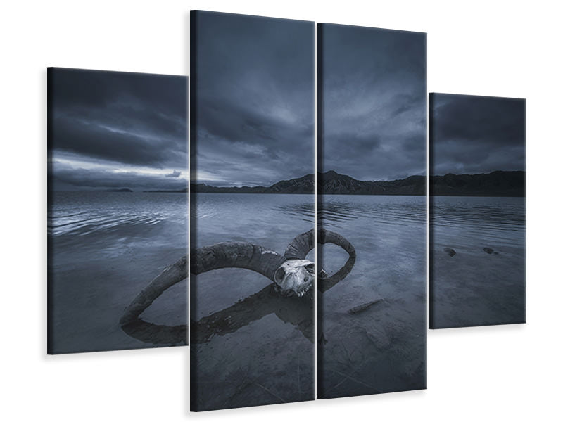4-piece-canvas-print-white-bone-beach