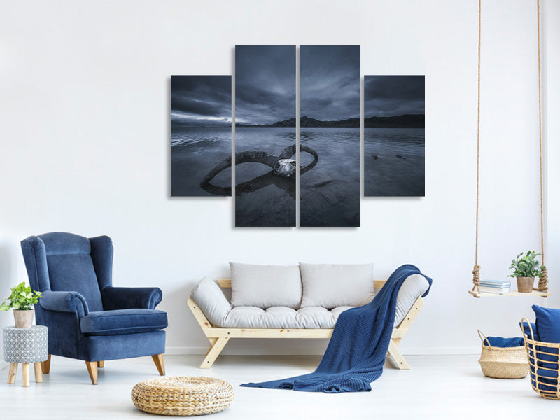 4-piece-canvas-print-white-bone-beach