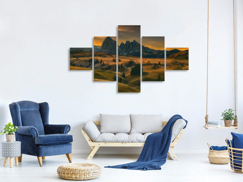 5-piece-canvas-print-calm