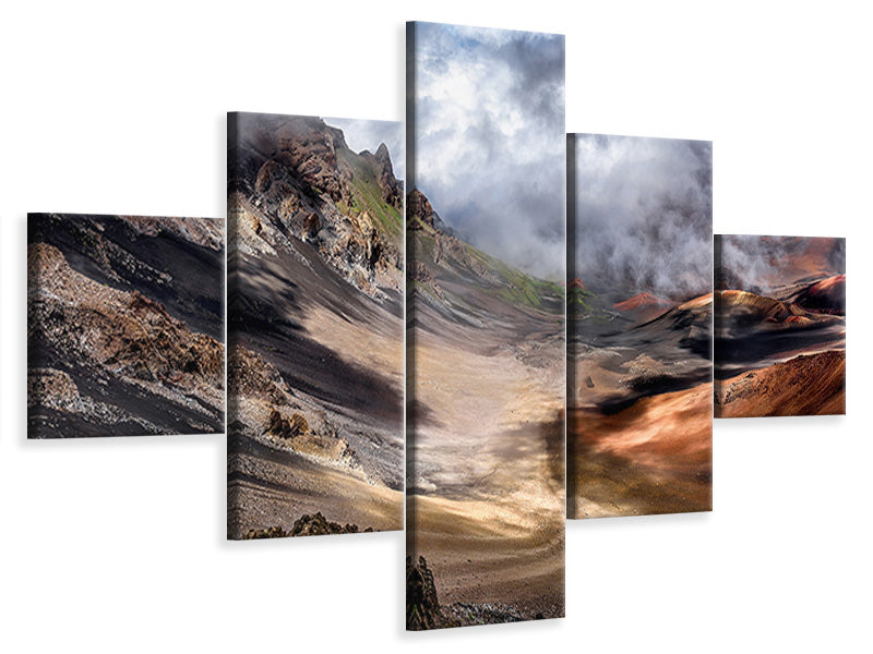 5-piece-canvas-print-craters-edge