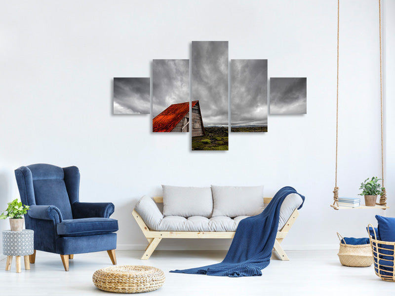 5-piece-canvas-print-crazy-sky-ii