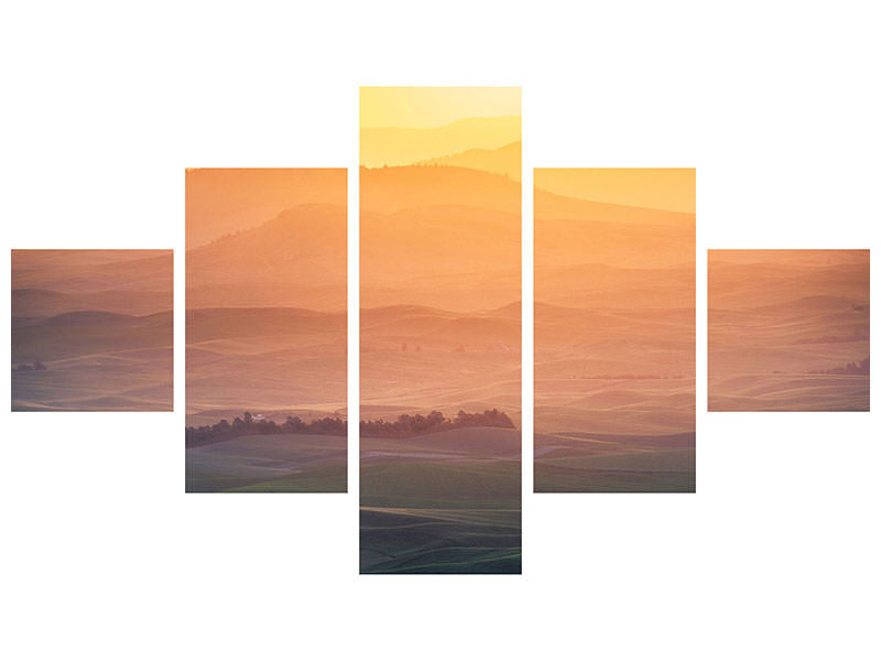 5-piece-canvas-print-dreamy-morning