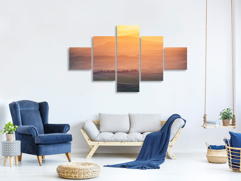 5-piece-canvas-print-dreamy-morning