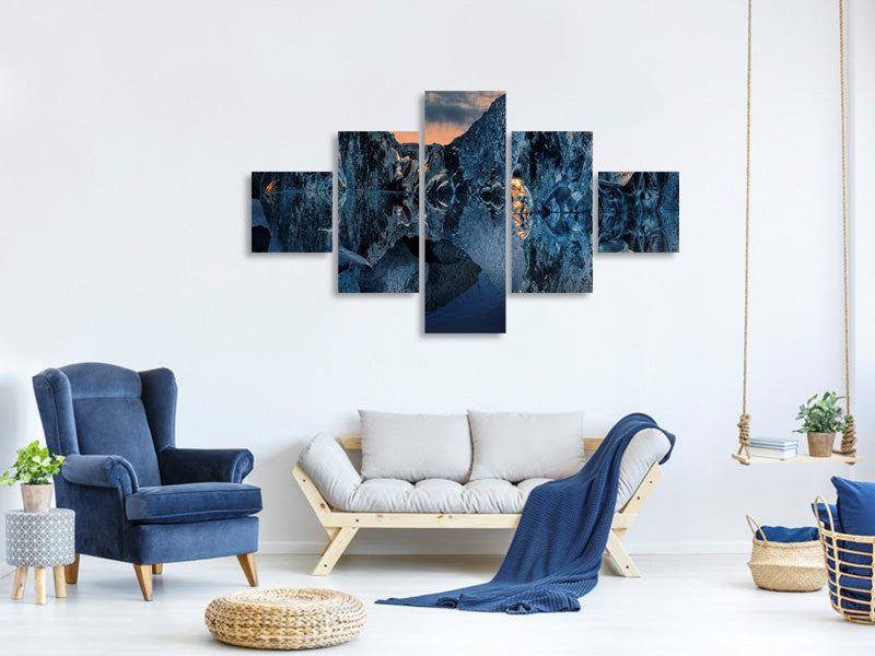 5-piece-canvas-print-mirror