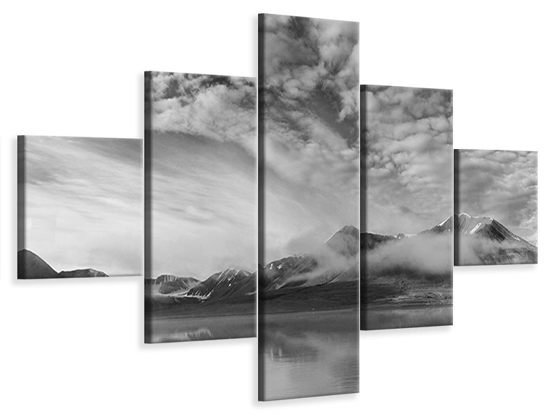 5-piece-canvas-print-morning-mist