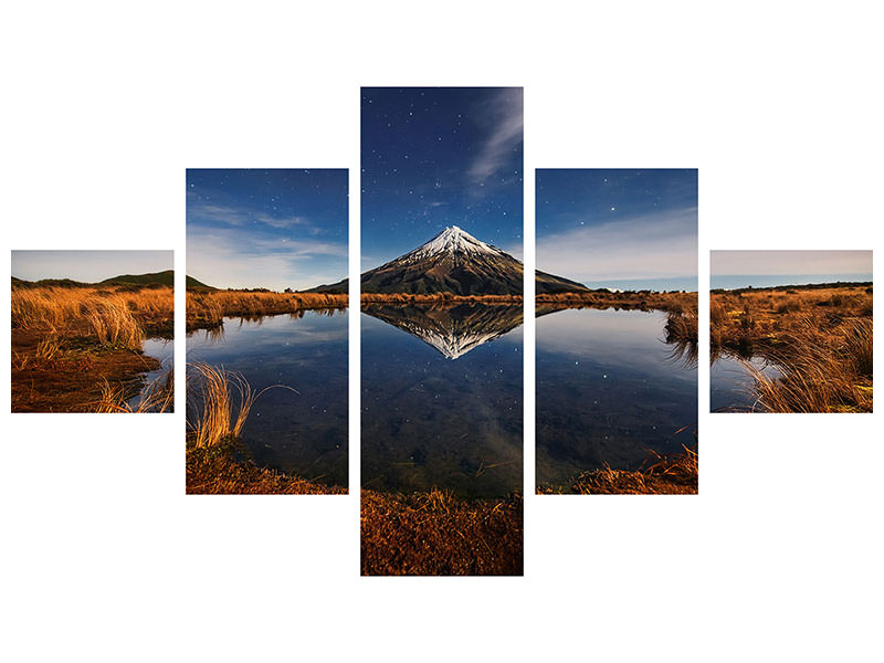 5-piece-canvas-print-mount-taranaki