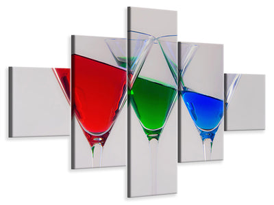 5-piece-canvas-print-photographic-cocktail