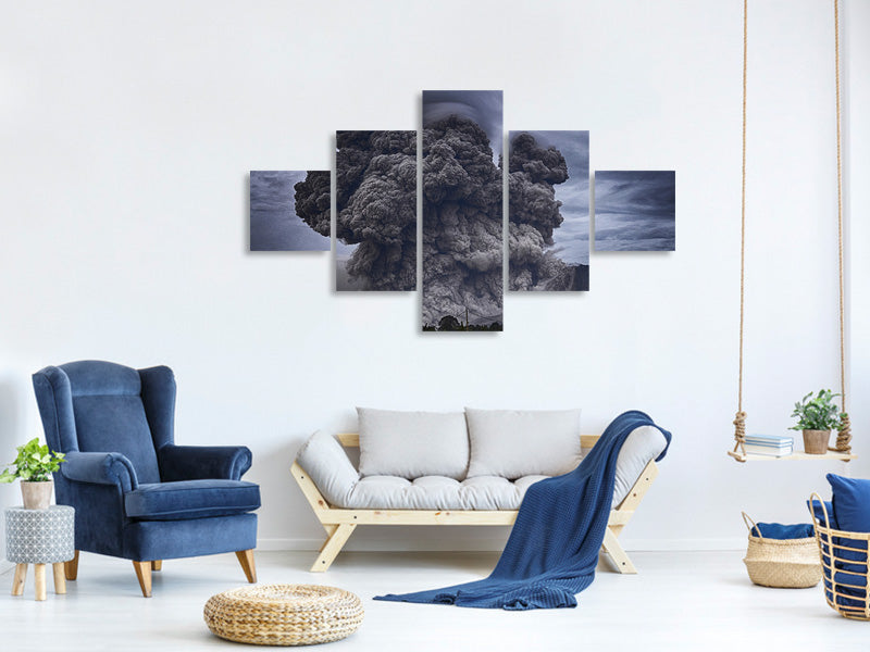 5-piece-canvas-print-the-volcano-ash