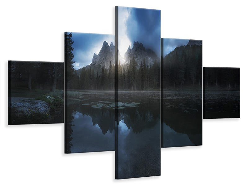 5-piece-canvas-print-untitled-xvi