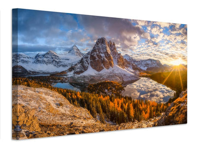 Tableau panorama du mont blanc Toile imprimée Tableau panorama du mont blanc Toile imprimée