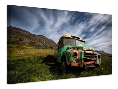 canvas-print-old-green-x