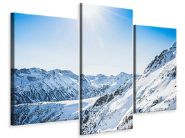 modern-3-piece-canvas-print-mountain-panorama-in-snow
