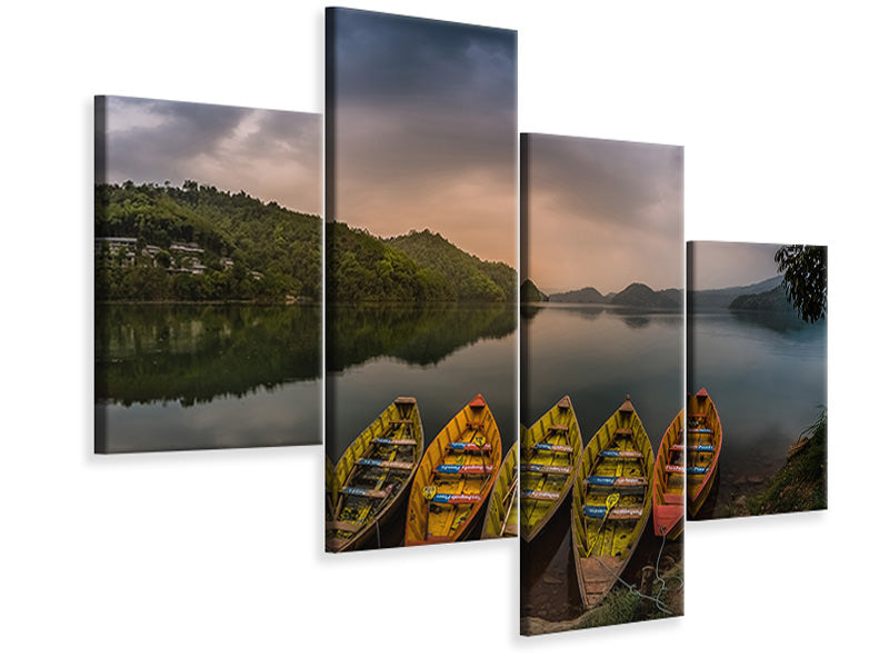 modern-4-piece-canvas-print-calmness-charm