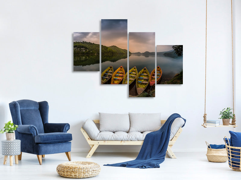 modern-4-piece-canvas-print-calmness-charm