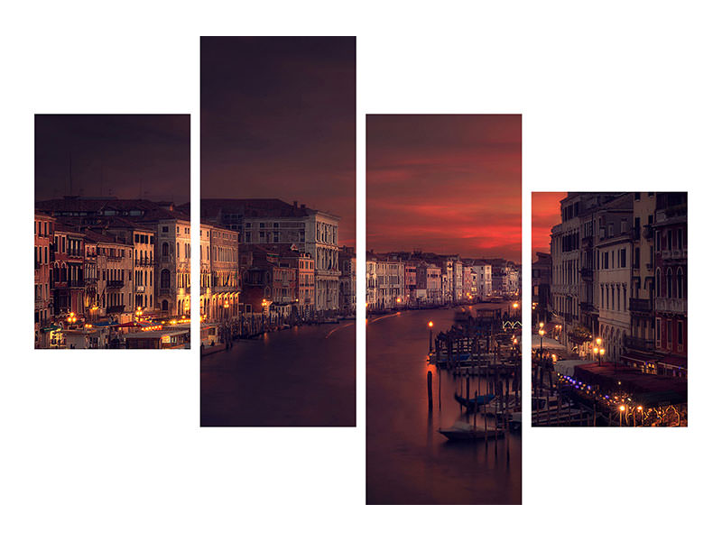 modern-4-piece-canvas-print-gran-canal