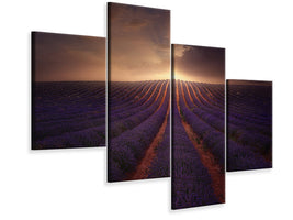 modern-4-piece-canvas-print-in-a-village-of-la-mancha