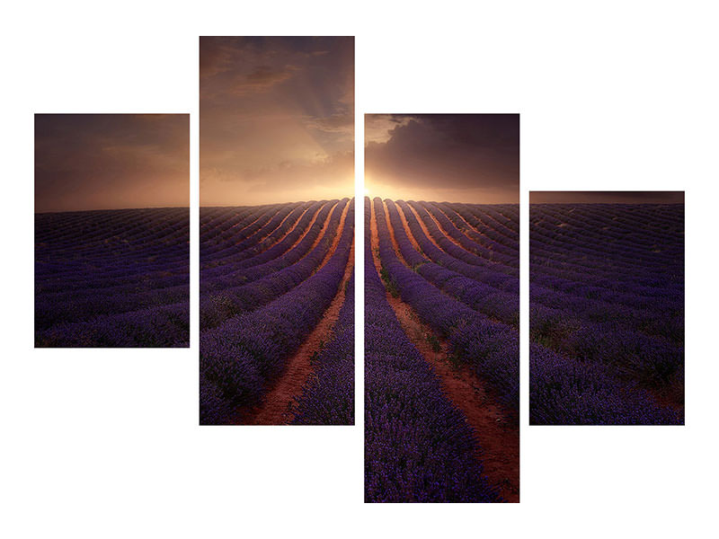 modern-4-piece-canvas-print-in-a-village-of-la-mancha