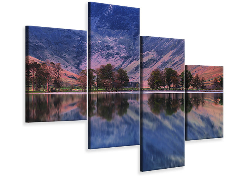 modern-4-piece-canvas-print-morning-dream