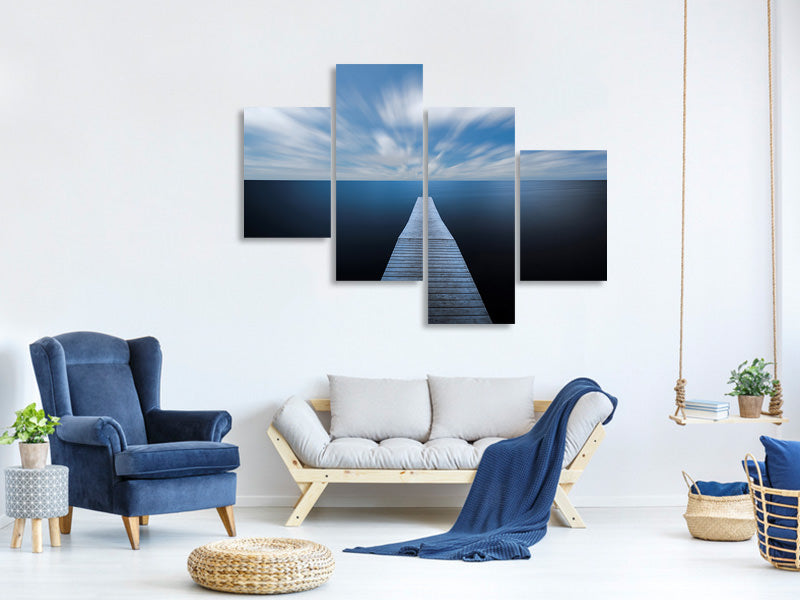 modern-4-piece-canvas-print-on-the-edge-of-the-world-a