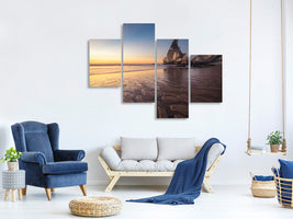 modern-4-piece-canvas-print-portugal-praia-da-ursa