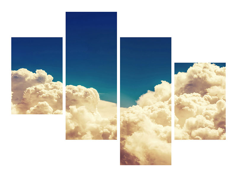 modern-4-piece-canvas-print-sky-clouds